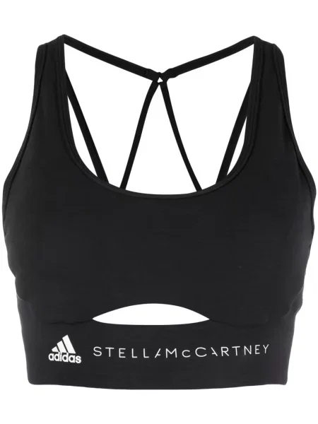 Sutien Adidas By Stella Mccartney cu imagine negru