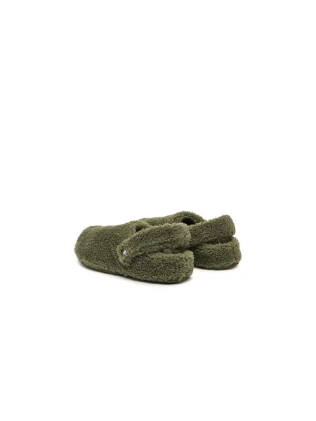 Bačkory Crocs Classic Cozzzy Slipper zelená