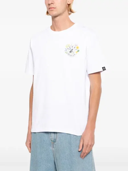 Raštuotas marškinėliai Sport B. By Agnès B. balta