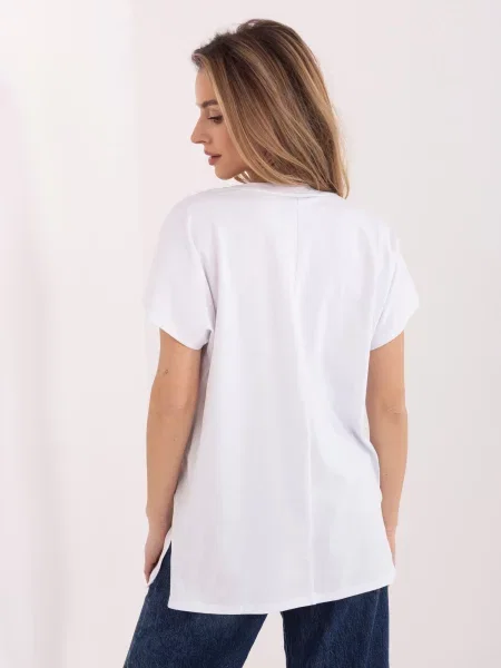 Tricou Relevance alb