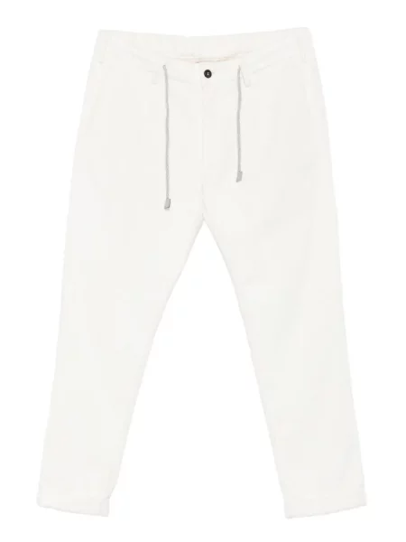 Pantaloni Eleventy alb