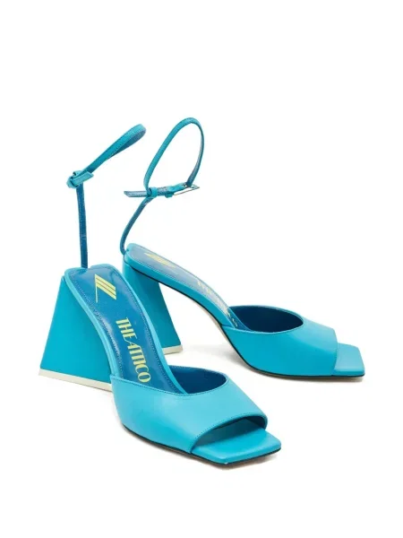 Sandale The Attico din piele albastru