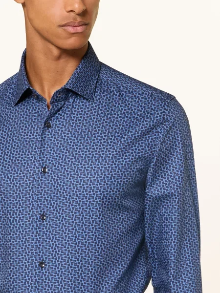 Seidensticker Košile Slim Fit modrá
