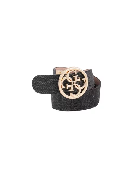 Pasek Guess czarny