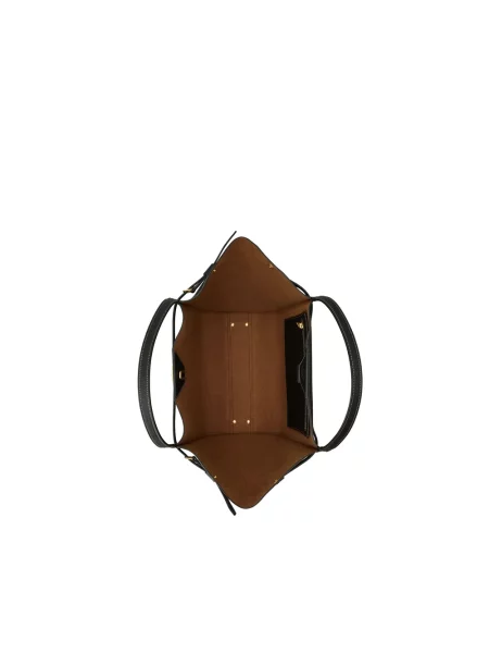 Shopperka Tod's skórzana czarna