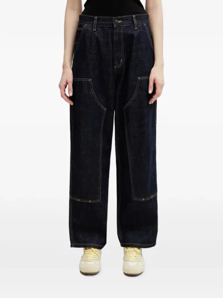 Blugi Carhartt Wip albastru