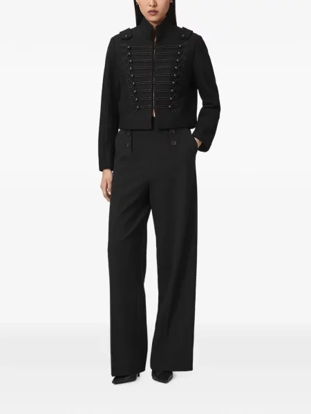 Decupat geacă Allsaints negru