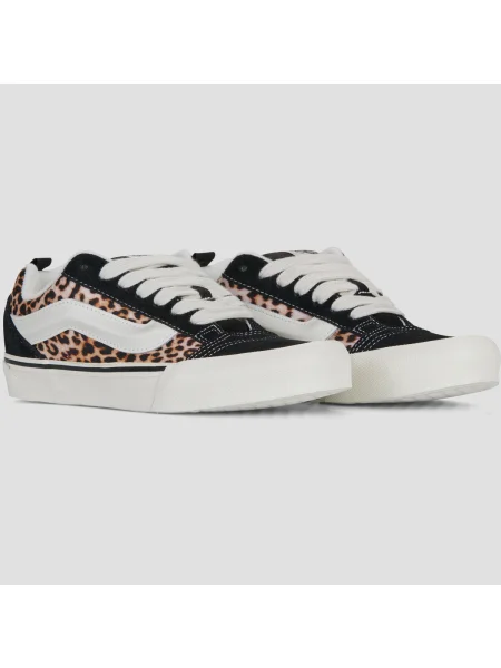 Tenisky Vans s leopardím vzorom čierna