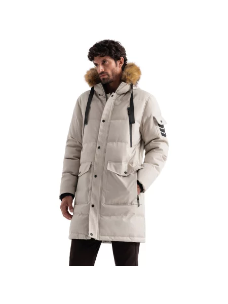 Textil Ombre parka Uster béžová