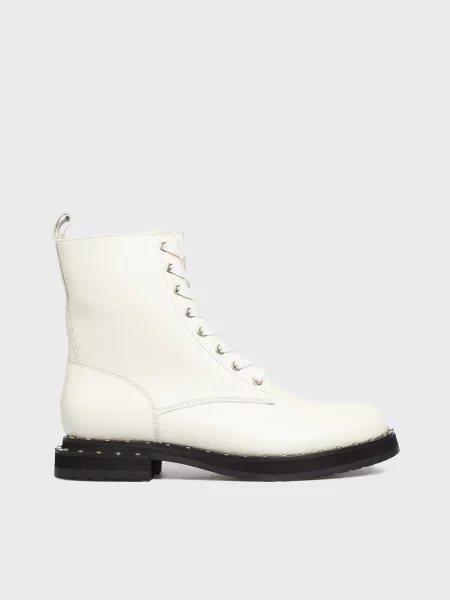 Кожаные ботинки Prpy белые