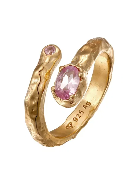 Haze&Glory Prstan zlata / svetlo roza