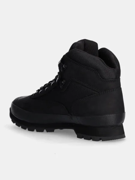 Nubuk fűzős bokacsizma Timberland fekete