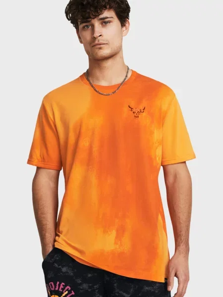 Спортивная футболка Under Armour оранжевая