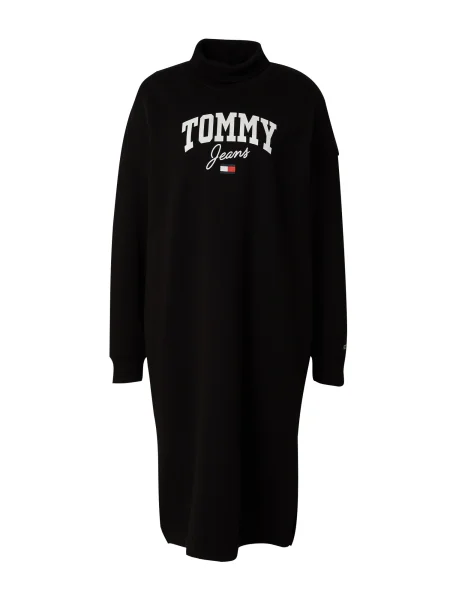Tommy Jeans Rochie TJW NEW VARISTY negru