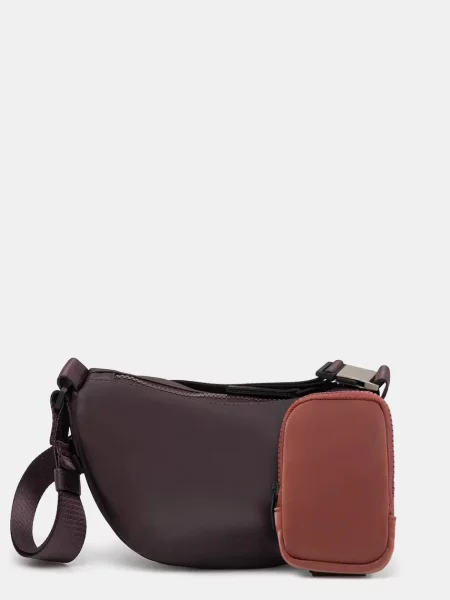 Rains torebka Valera Shoulder Bag Mini fioletowy brązowa