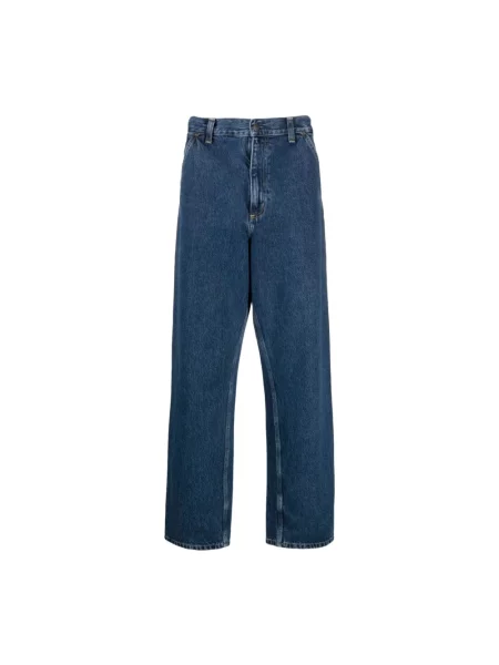 Jeansy Carhartt Wip niebieskie