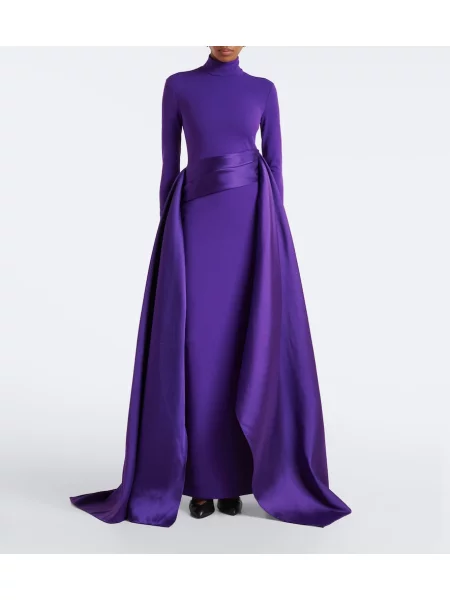 Rochie Solace London din satin violet