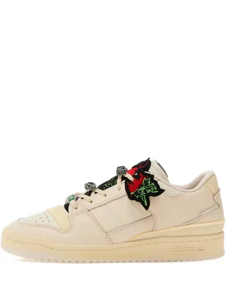 Papuci de casă Adidas cu dungi plasă roșu