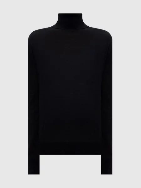 Гольф з вовни Ballantyne чорний