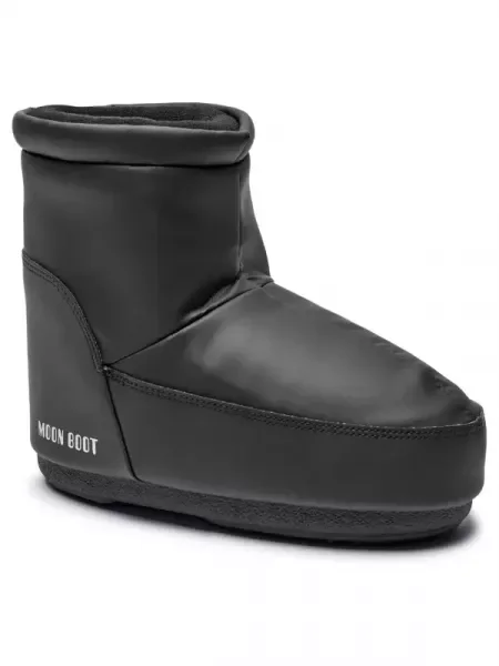 Moon Boot Căptușite bocanci ICON LOW NOLACE RUBBER negru