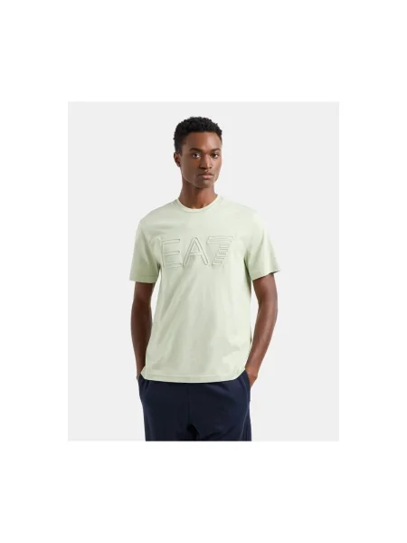 Férfi Emporio Armani Logo Series tengeri hab póló. Méret: S zöld