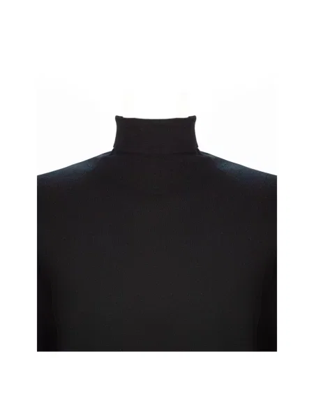 Sweter z golfem Kangra czarny