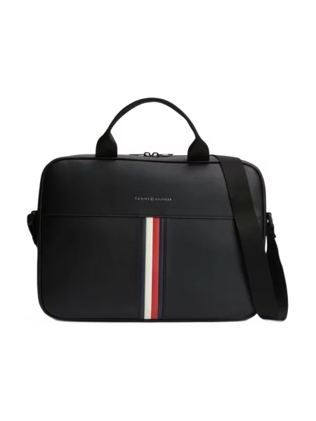 Taška na laptop Tommy Hilfiger Th Metro Computer Bag čierna