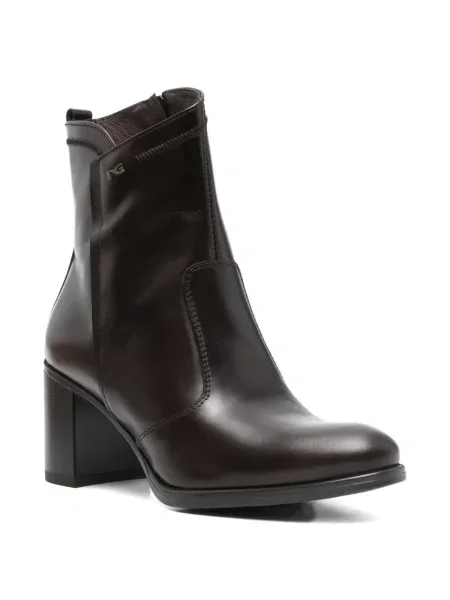 Botine Nero Giardini din piele maro