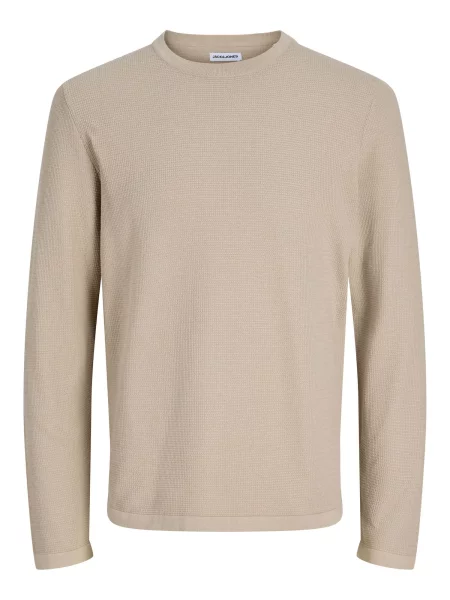 JACK & JONES Pulover JJAustin' bej