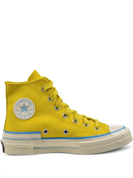 Kožené retro tenisky Converse Chuck Taylor All Star s výšivkou černé