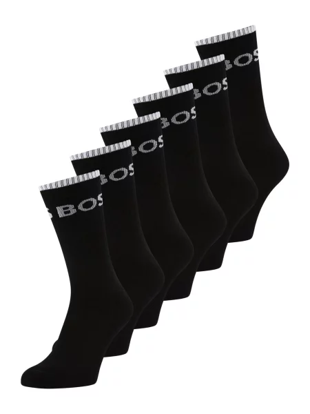BOSS Ponožky šedá bílá černá