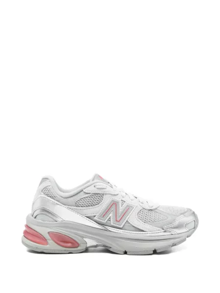 Sneakerși New Balance cu aplicații gri