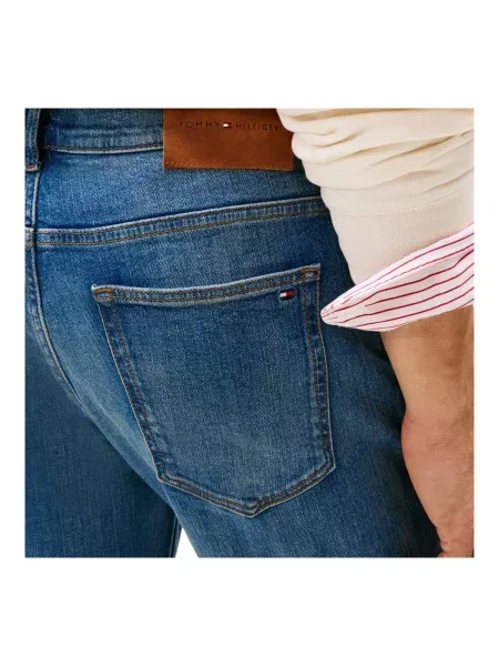 Džínsy Tommy Hilfiger modrá
