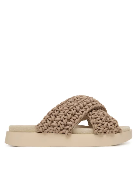 Papucs Inuikii Woven bézs