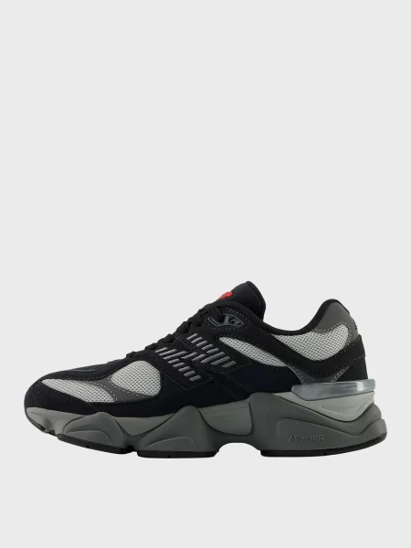 Замшевые кроссовки New Balance черные