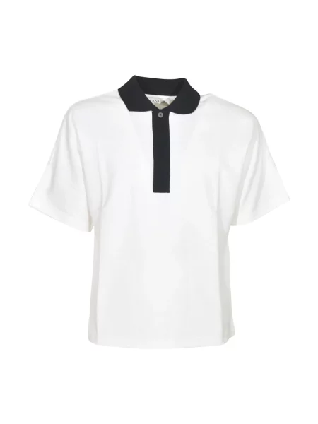Koszulka polo Lanvin biała