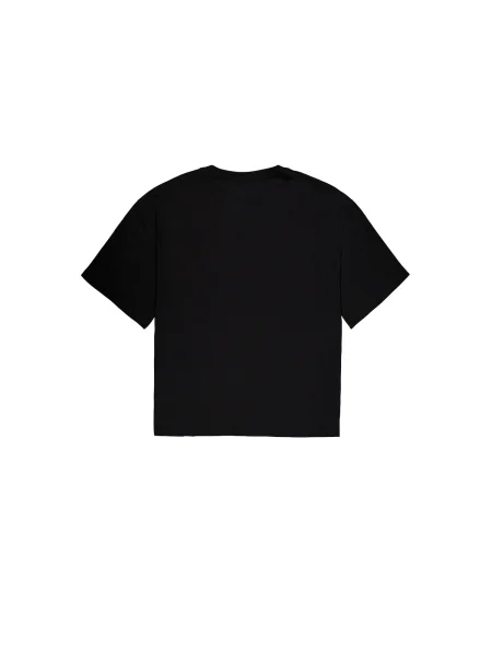 ALPHA INDUSTRIES Tricou Studio Edition negru alb