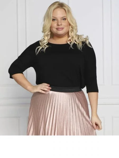 Persona by Marina Rinaldi Bluză VILMA plus size negru