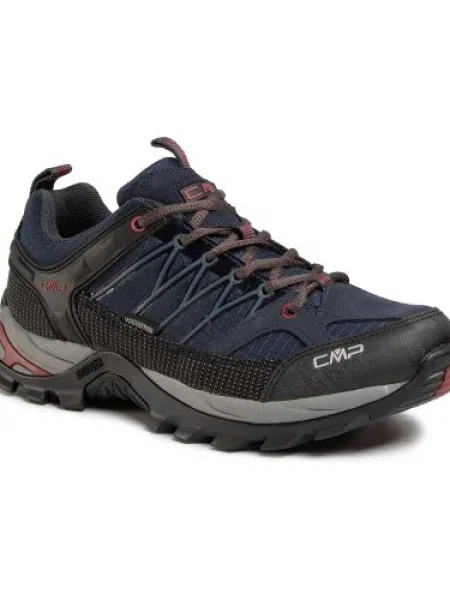 Olcsóbban. Férfi trekking cipő CMP Rigel Low asphalt/syrah. Méret: 41 EU sötétkék