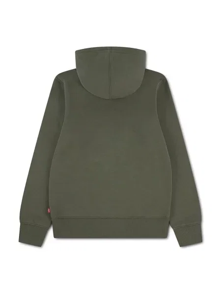 Levi's dukserica za djecu s pamukom MINI BATWING HOODIE zelena