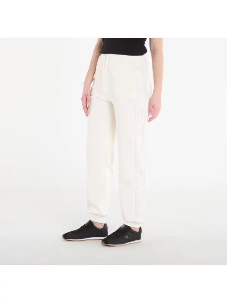 Spodnie dresowe GUESS Octavia Jogger White Glam M białe