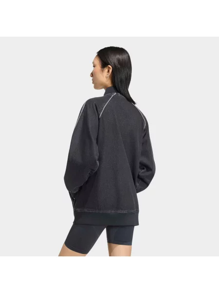 ADIDAS ORIGINALS Prechodná bunda sivá čierna