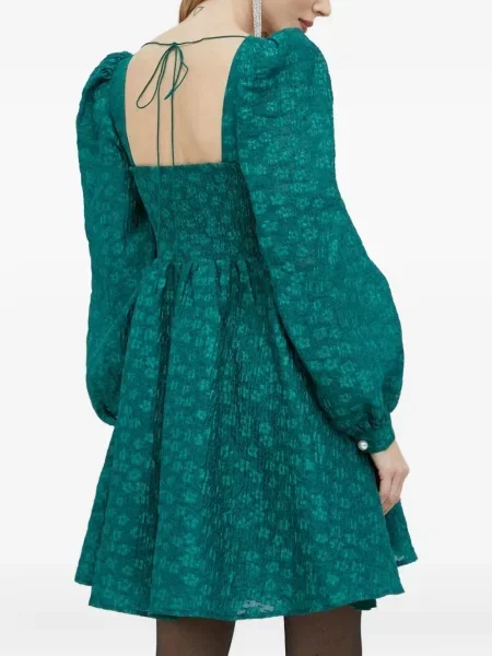 Rochie mini Custommade de costum verde