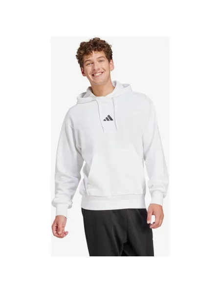 Bluza adidas Essentials Feelcozy Fleece czarny M biały