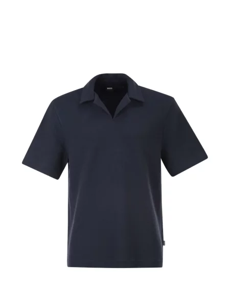 Tricou polo Boss albastru