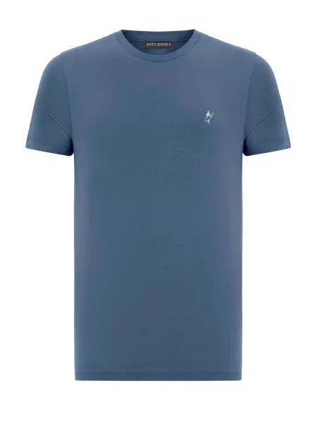 Jacey Quinn Tricou albastru alb