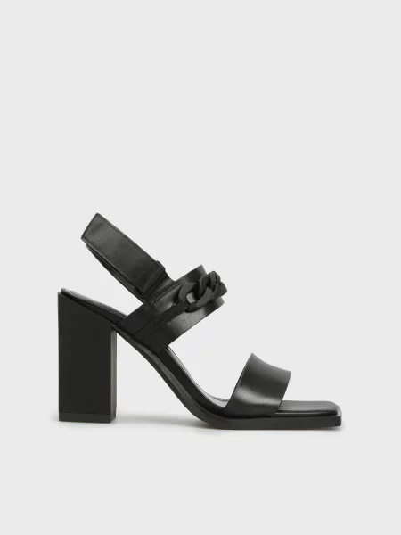 Шкіряні Босоніжки PRPY чорний