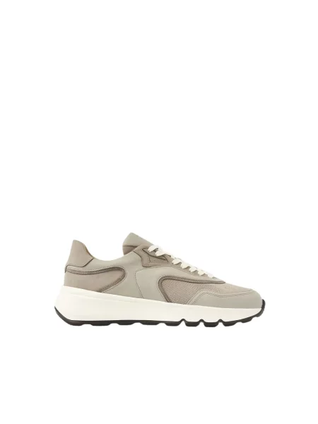 Sneakersy Nubikk skórzane szare