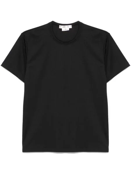 Tricou Comme Des Garçons cu decolteu rotund negru