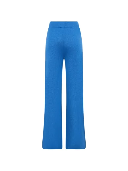 Pantaloni Moorer tricotate albastru